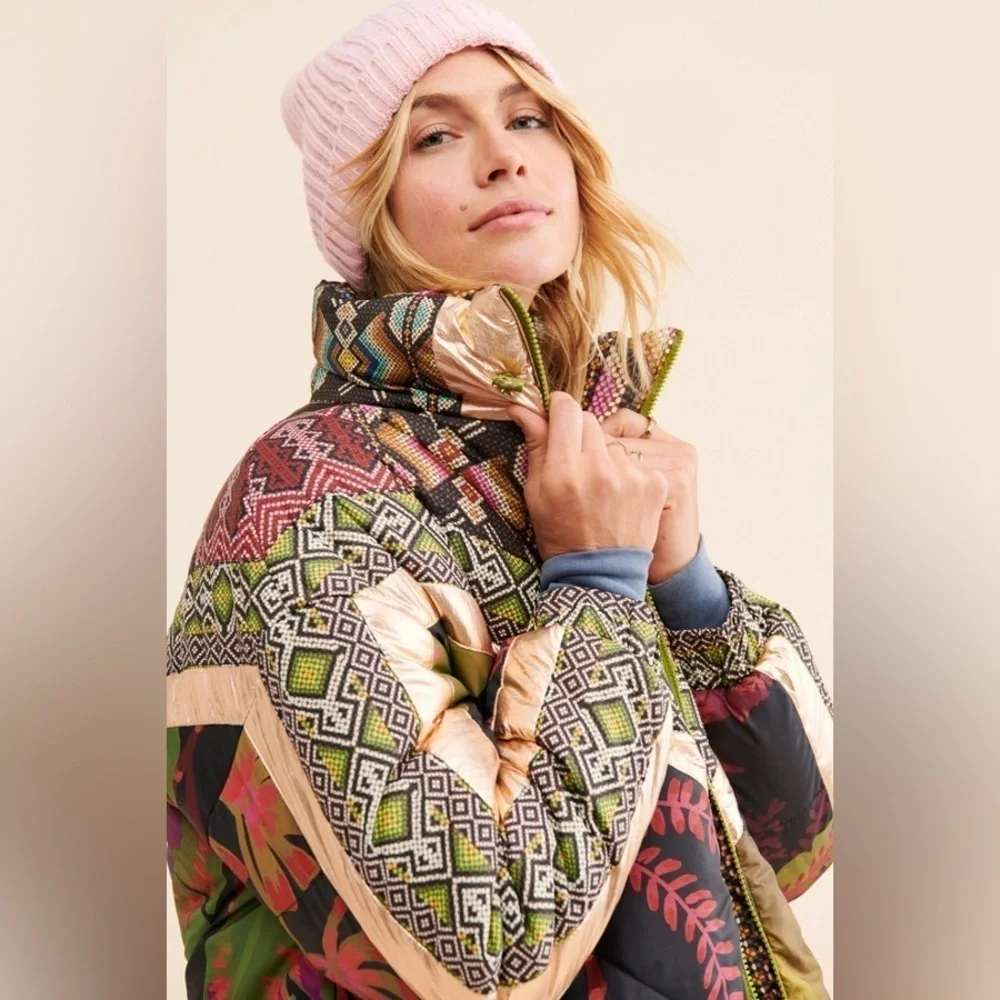 FARM RIO Tropical Rauti Puffer Jacket - Picture 4 of 16